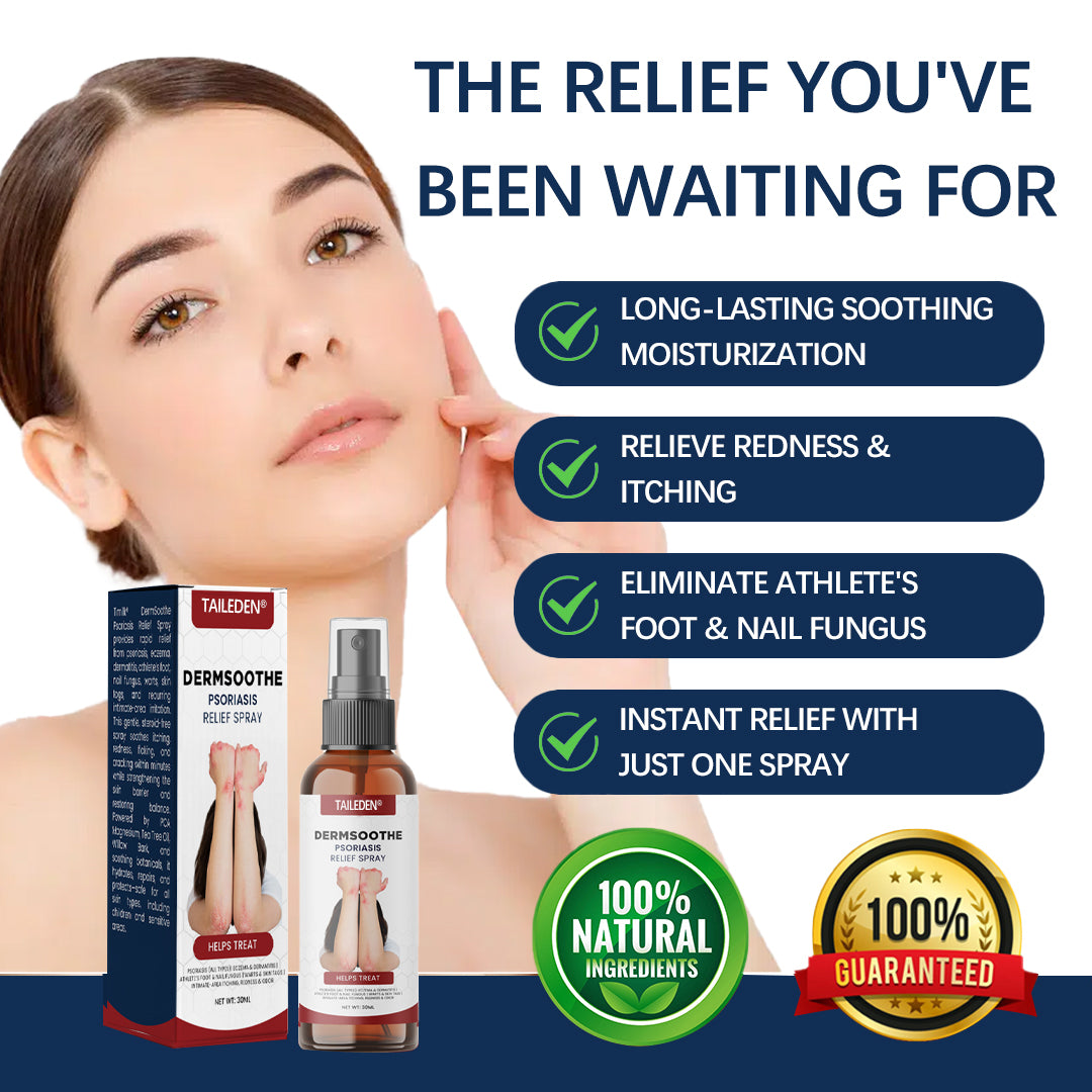 Soothe the Flare, Restore Your Skin — TAILEDEN® DermSoothe Spray