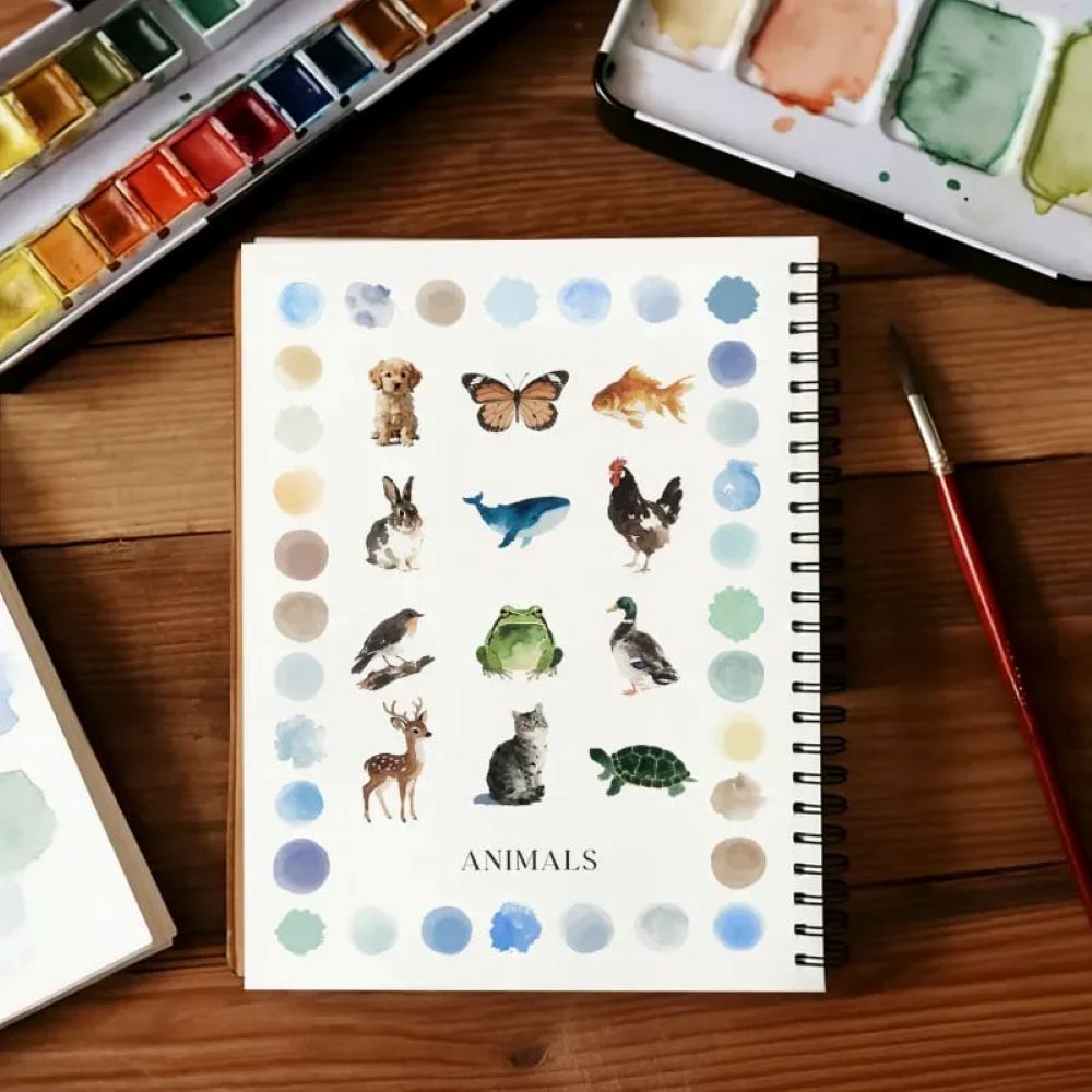 🖼️Beginner-Friendly - Watercolor Workbook