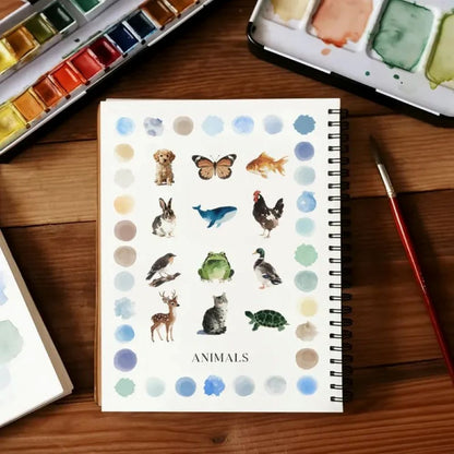 🖼️Beginner-Friendly - Watercolor Workbook