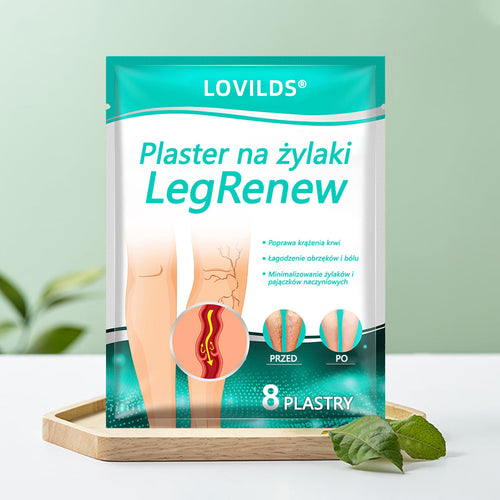 LOVILDS® LegRenew Patch for Varicose Veins Supports Vein Health & Helps Reduce Swelling — No Surgery