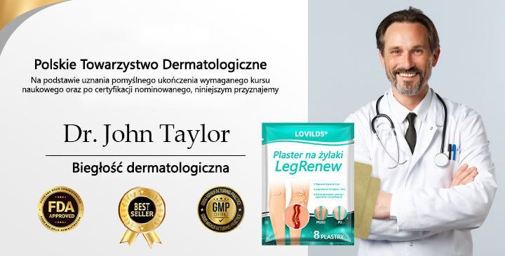 LOVILDS® LegRenew Patch for Varicose Veins Supports Vein Health & Helps Reduce Swelling — No Surgery