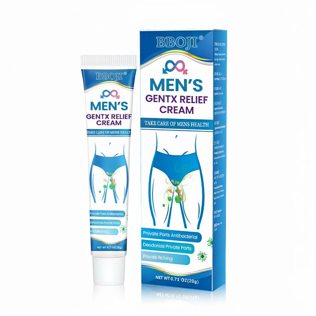Fast-Acting Men’s GentX Relief Cream for Itching，Odor & Intimate Discomfort