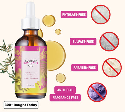 The Ancient Botanical Hair Serum for Smooth, Hair-Light Skin