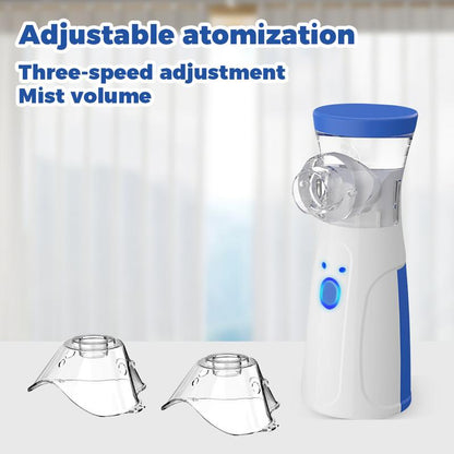Portable Smart Humidifier with Auto-Cleaning & Dual Modes, Rechargeable Handheld Humidifier for Respiratory Care at Home/Travel