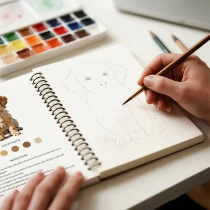 🖼️Beginner-Friendly - Watercolor Workbook