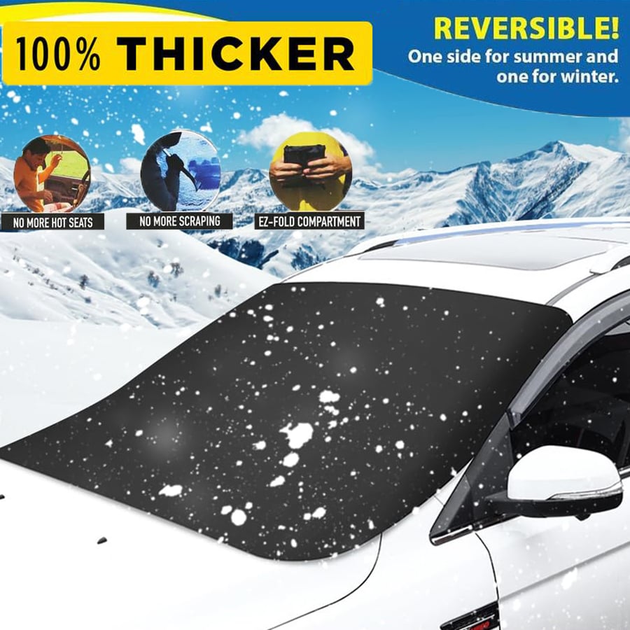 Upgraded Car Windshield Magnetic Snow Cover❄️