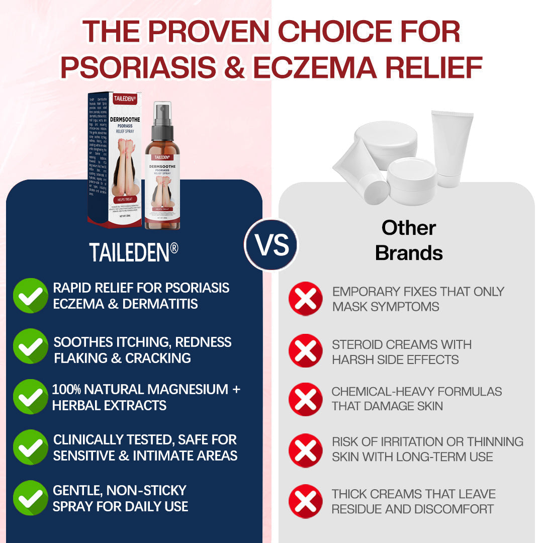 Soothe the Flare, Restore Your Skin — TAILEDEN® DermSoothe Spray