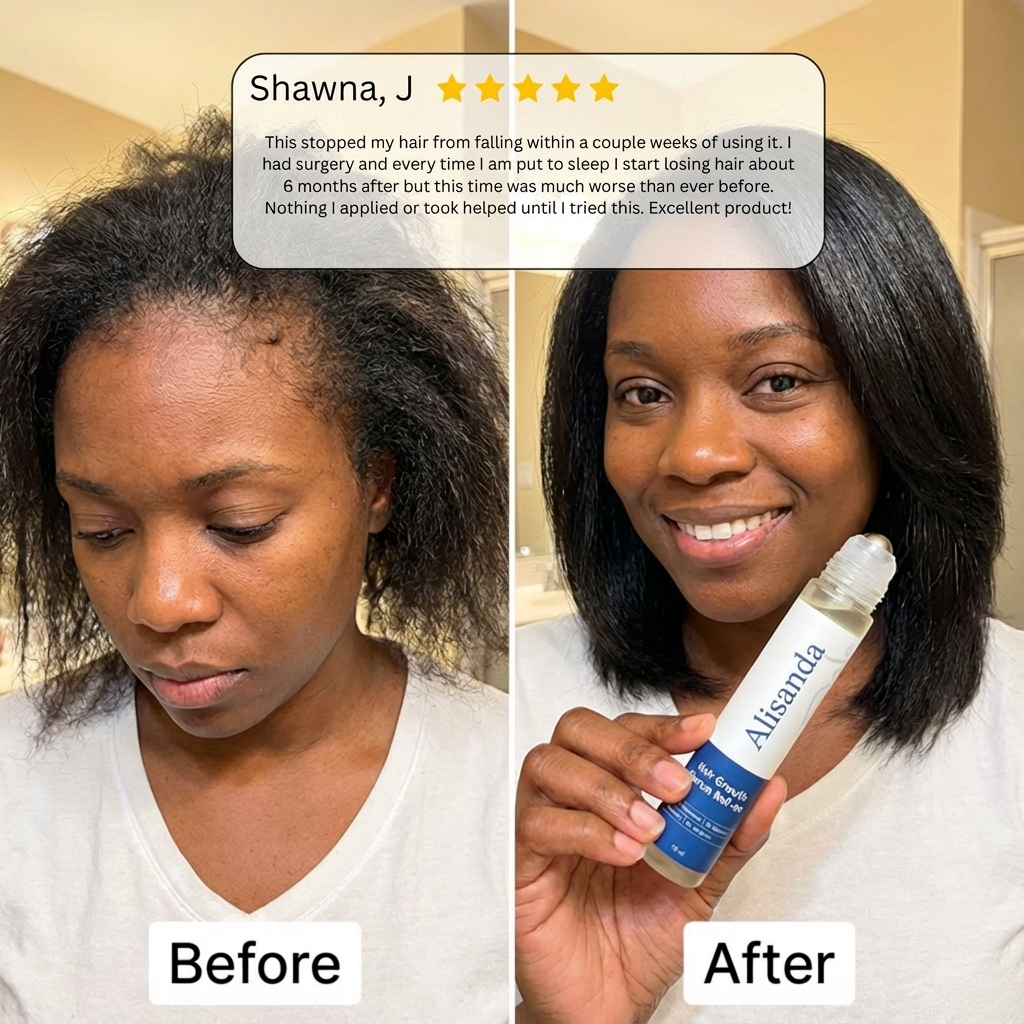 Hair Growth Roll-On Serum – Targeted Formula for Thicker, Fuller Hair in Just Weeks