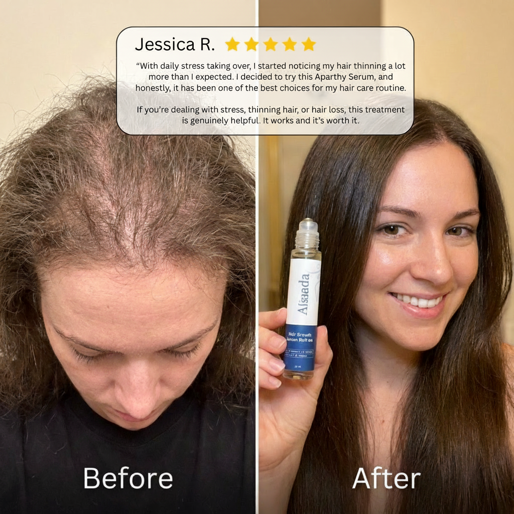 Hair Growth Roll-On Serum – Targeted Formula for Thicker, Fuller Hair in Just Weeks