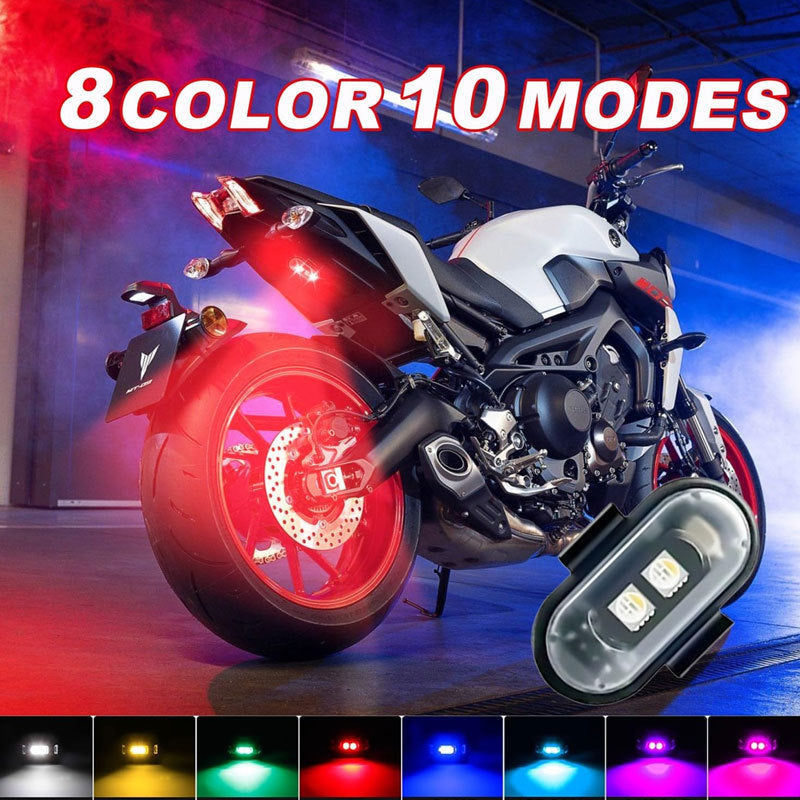 Colorful Car LED Light, Wireless Remote Control LED Strobe Light