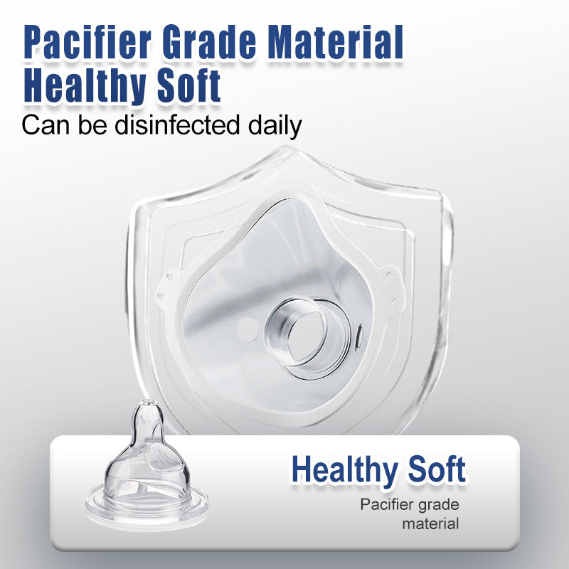 Portable Smart Humidifier with Auto-Cleaning & Dual Modes, Rechargeable Handheld Humidifier for Respiratory Care at Home/Travel