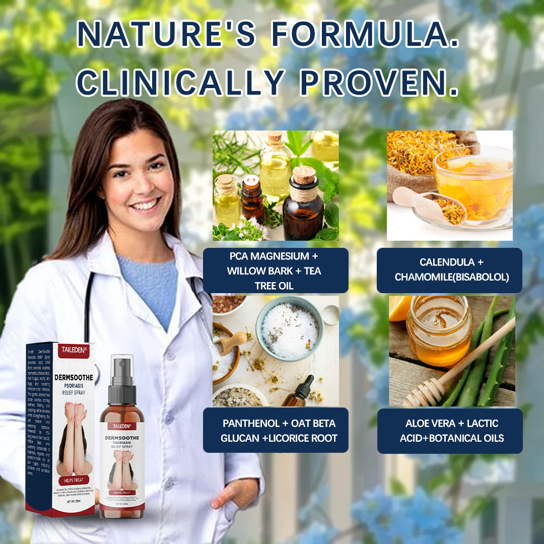 Soothe the Flare, Restore Your Skin — TAILEDEN® DermSoothe Spray